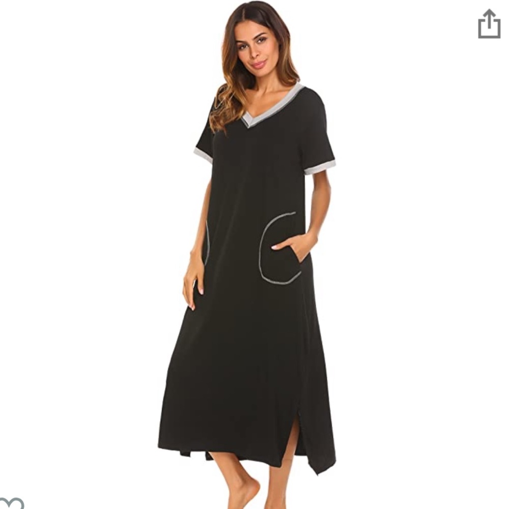 Black Sleep Dress 📦 (S-40 | M-17)